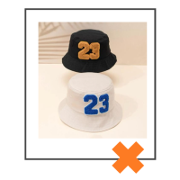Limited Edition Bucket hat 23 zwart